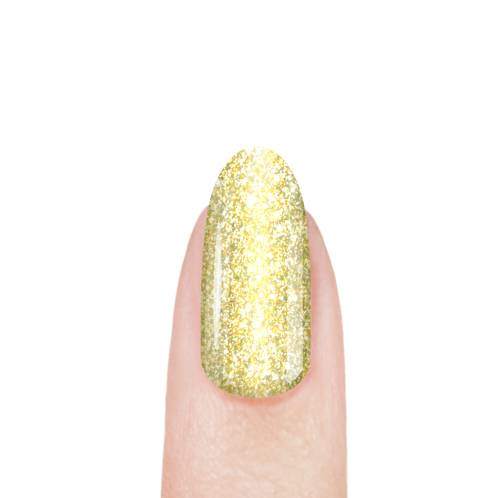 Гель-краска Nail Club металлическая с хлопьями S-32 Fortune 5 гр.