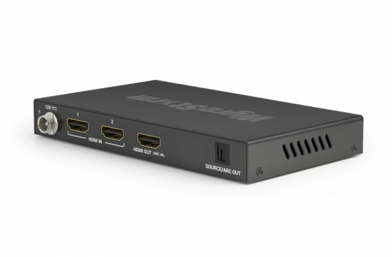 Wyrestorm EXP-SW-0201-8K - HDMI коммутатор (48 Гб/с, 8K/120 4:4:4), 2 входа, 1 выход (с масштабированием), поддержка де-эмбендинга аудио, ARC, CEC.