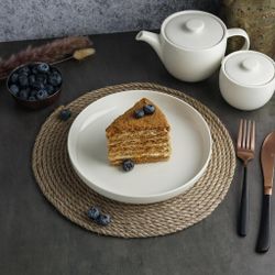 Тарелка с бортом d 21,5 см h3,6 см   Noble [4]