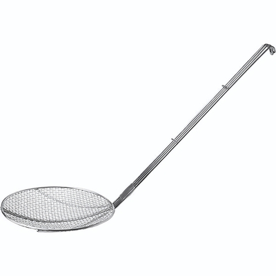 Шумовка «Проотель»;сталь нерж.;D=22,L=68см;металлич. (Цвет: серебристый)