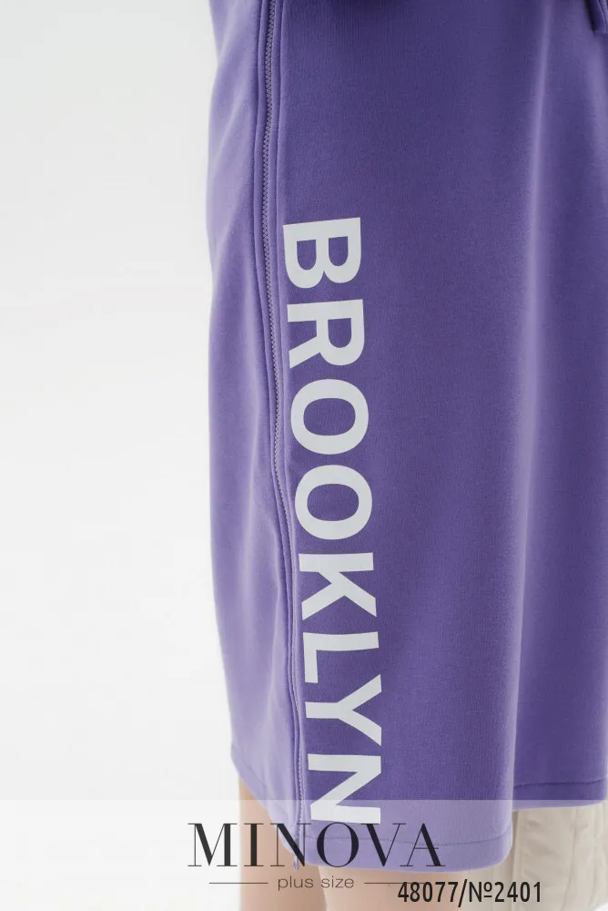 Платье 2401-сиреневый Minova