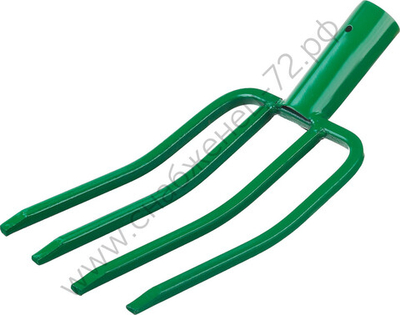 РОСТОК 140х235 мм, с квадратными зубьями, углеродистая, без черенка, вилы (39717)