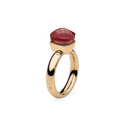 Кольцо Qudo Firenze ruby 17.2 мм 610210/17.2 R/G размер 17,2