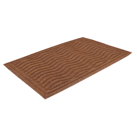 VETTA Коврик придверный, 40x60 см, полипропилен, кофейно-коричневый, арт.1