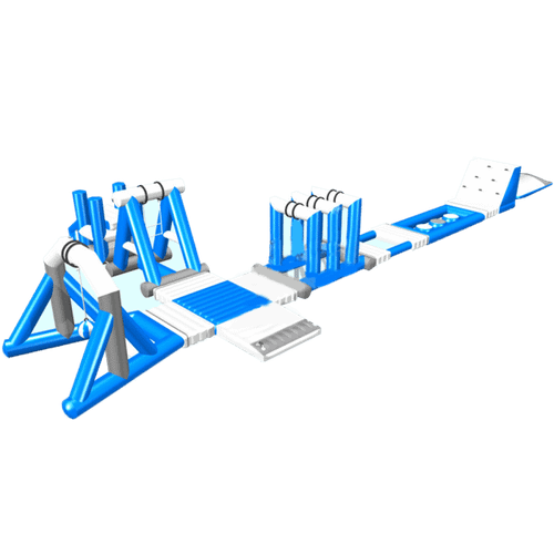 Коммерческий аквапарк на воде «Сокровище Океана» 24×11×3 м