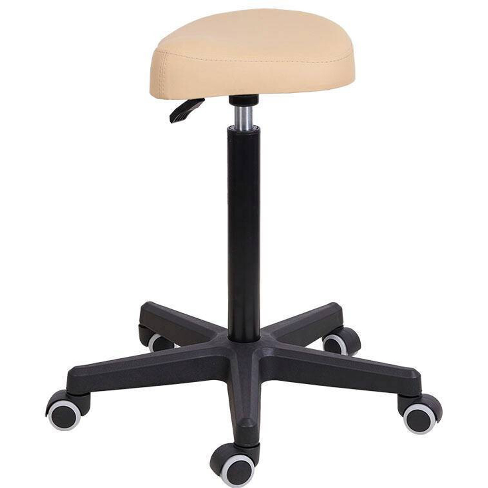 Стул Седло СЕДДО, высокий газлифт, пластик беж