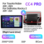 Teyes CC4 Pro 9" для Toyota Raize 2019+