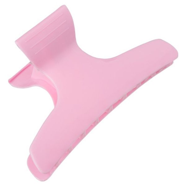 Зажим для волос пластиковый  Irisk Бабочка  ZB-3, 9см (04 Розовый )