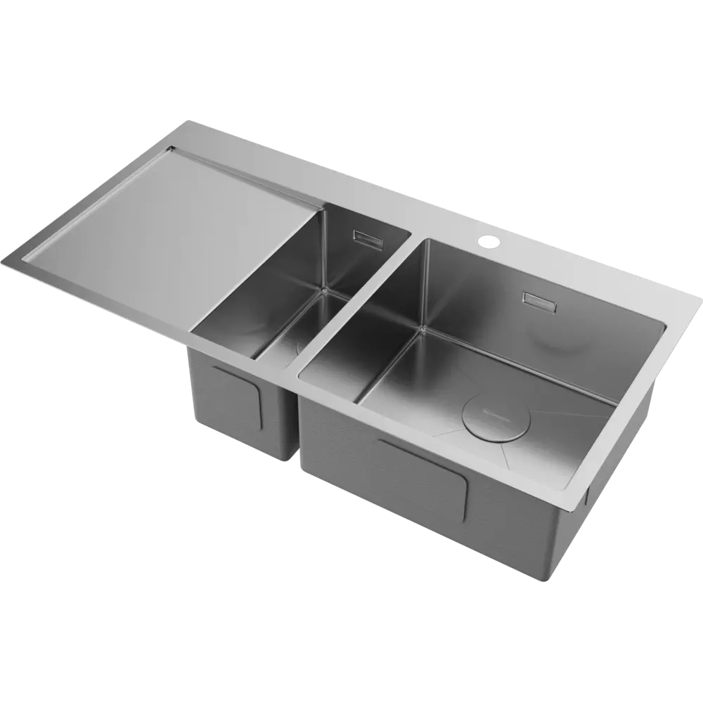 Кухонная мойка Omoikiri Akisame 100-2-LG-R