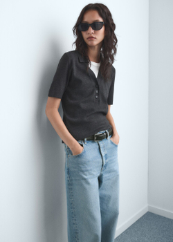 Джинсы barrel со средней посадкой