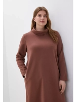 Платье худи из футера