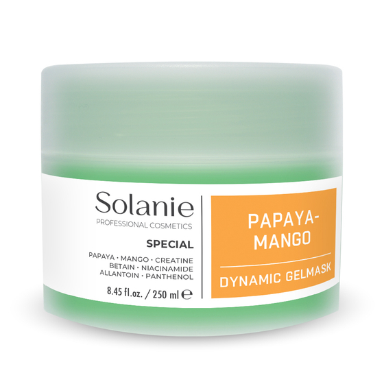 Маска папайя-манго SPESIAL Papaya-Mango dynamic gelmask, 250 мл