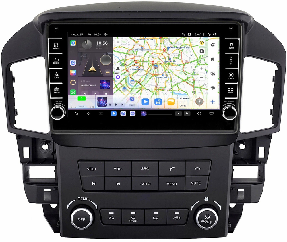 Магнитола для Lexus RX300 U10, Toyota Harrier 1 1997-2003 - Carmedia EW-9277 (кнопки и крутилки) Android 13, TS20, 6+128Гб, CarPlay, 4G SIM-слот