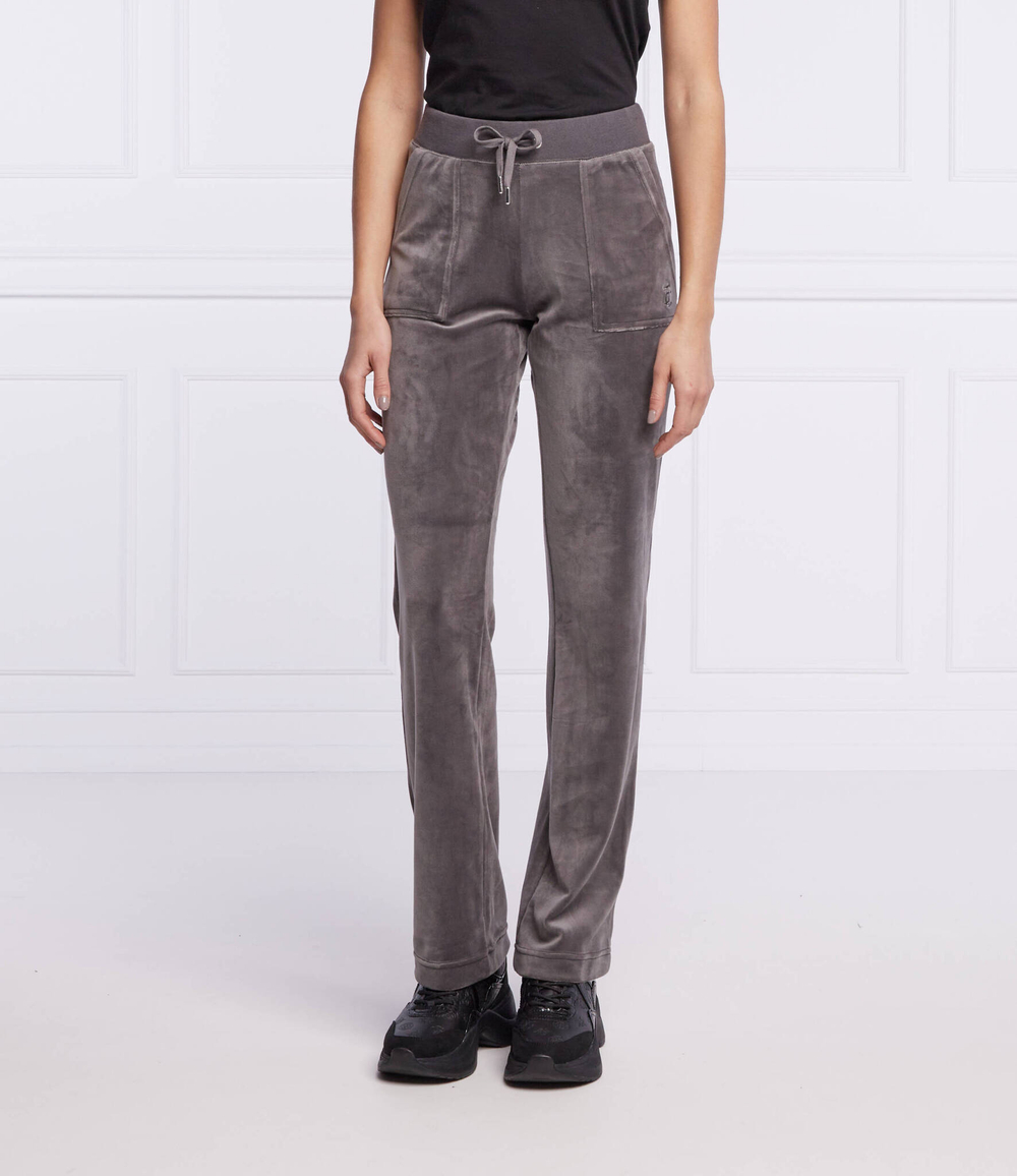 спортивные штаны del ray Juicy Couture - графитовый(JCAP180)