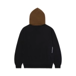 Худи Albino & Preto TWO-TONE чёрно-коричневое