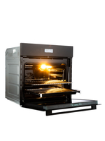 Духовой шкаф электрический встраиваемый MBO 6711W-NM (BLACK) черный нано- матовое стекло, 70л, 11 режимов, до 250 Со (MACBI)