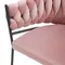 Стул Lind, розовый велюр
