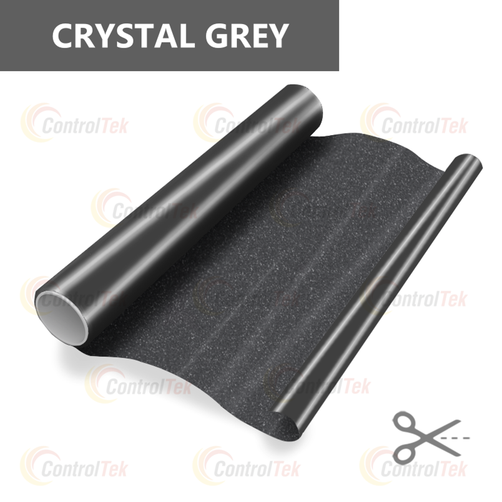 Пленка для окон декоративная CRYSTAL GREY ControlTek, на отрез (ширина рулона 1,524 м.)
