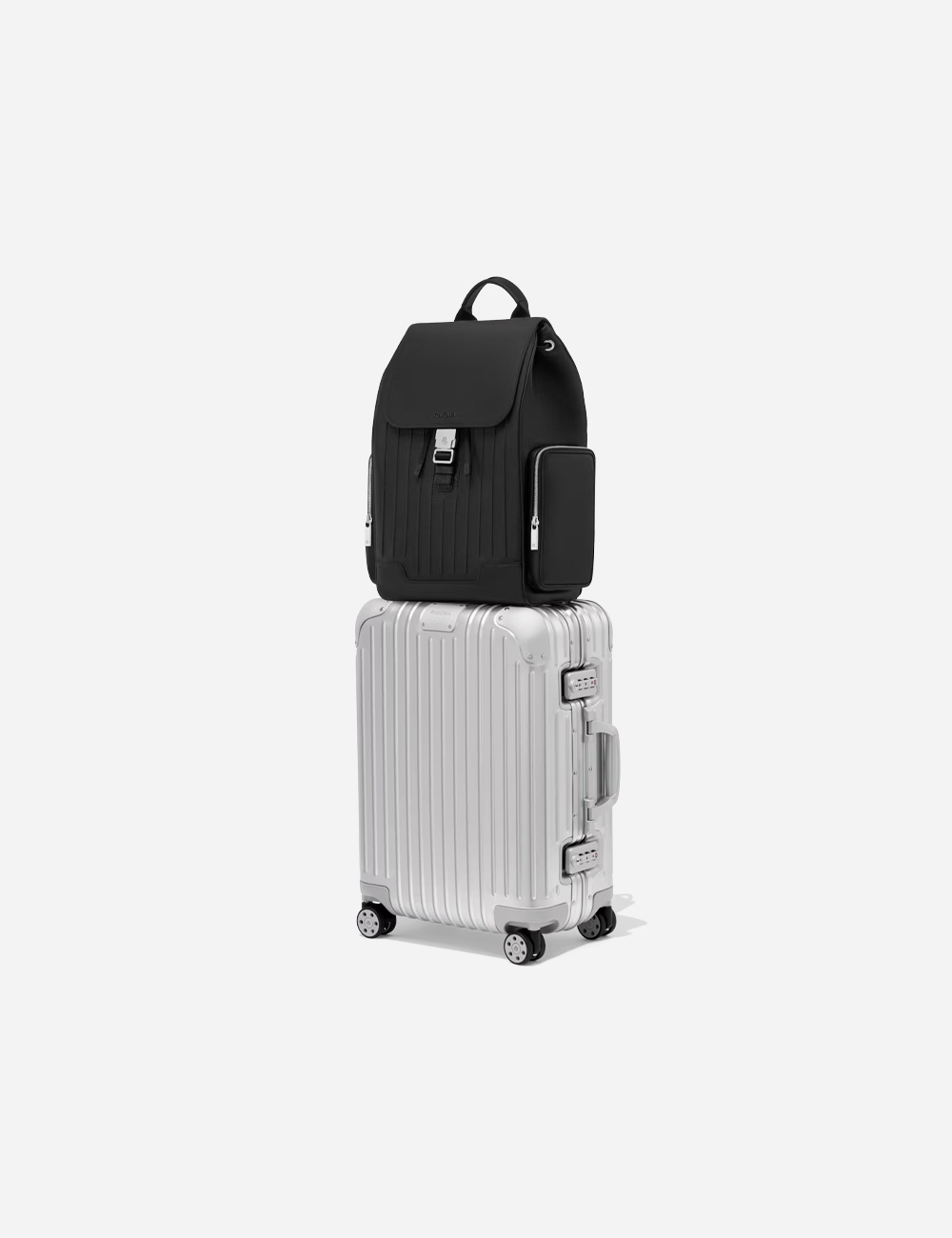 Рюкзак Rimowa Never Still Leather Flap Large "Black"