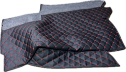 Коврики (утеплитель) под сиденья УАЗ 452 Буханка (красная нить Бабочка)