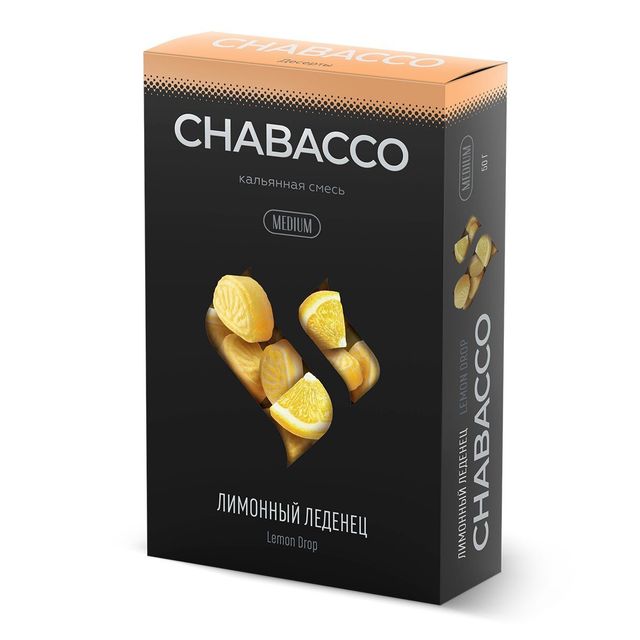 Бестабачная смесь Chabacco Medium - Lemon Drop 50 г
