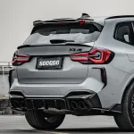 Карбоновый спойлер на крышу для BMW X3M F97 Рестайлинг 2022+ БМВ