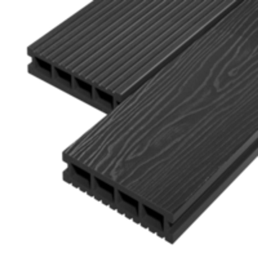 Террасная доска Decking Urban Pro Max 150х24х3000 0,45м2 Жженый Кедр (графит)