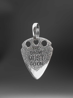 Подвеска медиатор из серебра 925 пробы