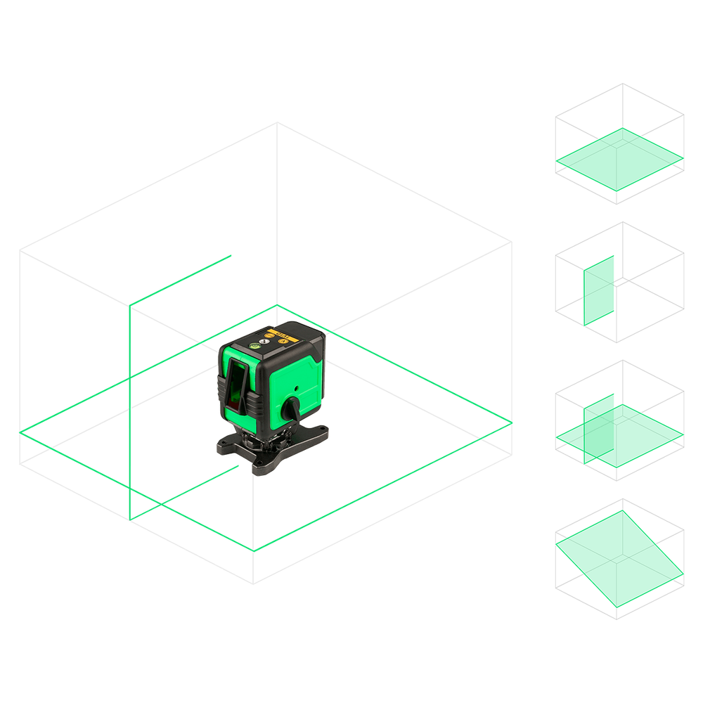Лазерный уровень AMO LN 360 Green 851674