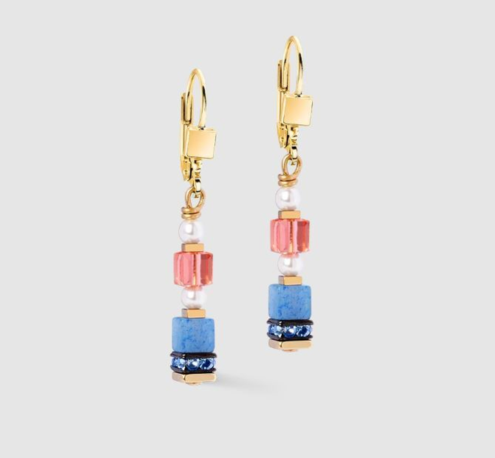 Серьги Coeur de Lion Multicolour Gold 2102/20-1516