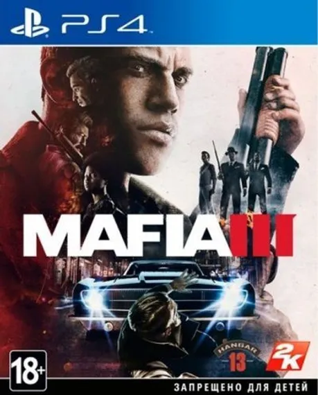 PS4 Mafia 3 (Б/У, Русские субтитры, CUSA-03617)