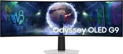 Монитор Samsung Odyssey OLED G9 S49DG932SIXCI 49" изогнутый, серебристый (5120x1440, OLED, 240 Гц)