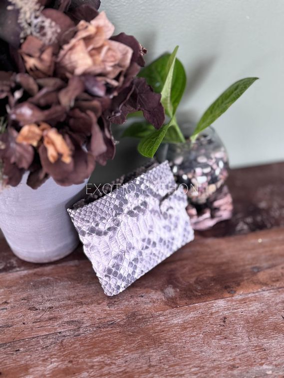 Бифолд кошелек из кожи питона WA-249