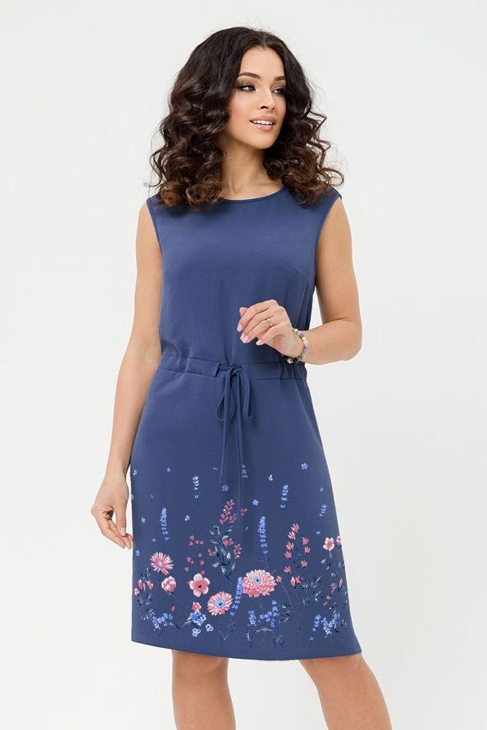 Платье Ирма (46-54) Serenada индиго (Акция)