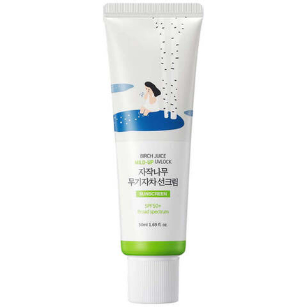 Round Lab Birch Juice Mild-Up Sun Cream SPF50+ PA++++