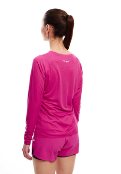 ЛОНГСЛИВ ЖЕНСКИЙ LONG SLEEVE TEE MICRO RIP STOP | PURPLE