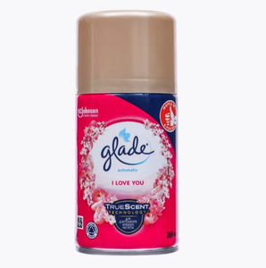 ОСВЕЖИТЕЛЬ ВОЗДУХА GLADE AUTOMATIC I LOVE YOU СМЕННЫЙ АЭРОЗОЛЬНЫЙ БАЛЛОН 269МЛ