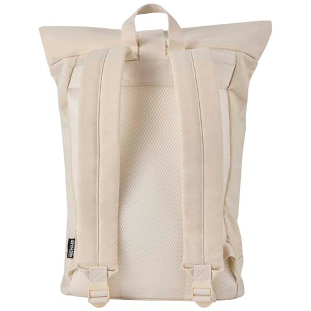 Рюкзак Recanvas со сворачивающимся верхом для ноутбука с диагональю экрана 14 дюймов, изготовленный из переработанных материа