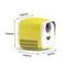 Proyektor \ Projector \ проектор Домашний кинотеатр Your Best Playmate yellow