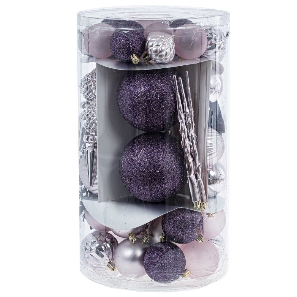 GAEM Набор из 56шт Украшение новогоднее "Шар", L21 W21 H37 см