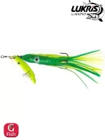 Блесна вертушка PULPO LUKY, 2, verde, 9 гр мм