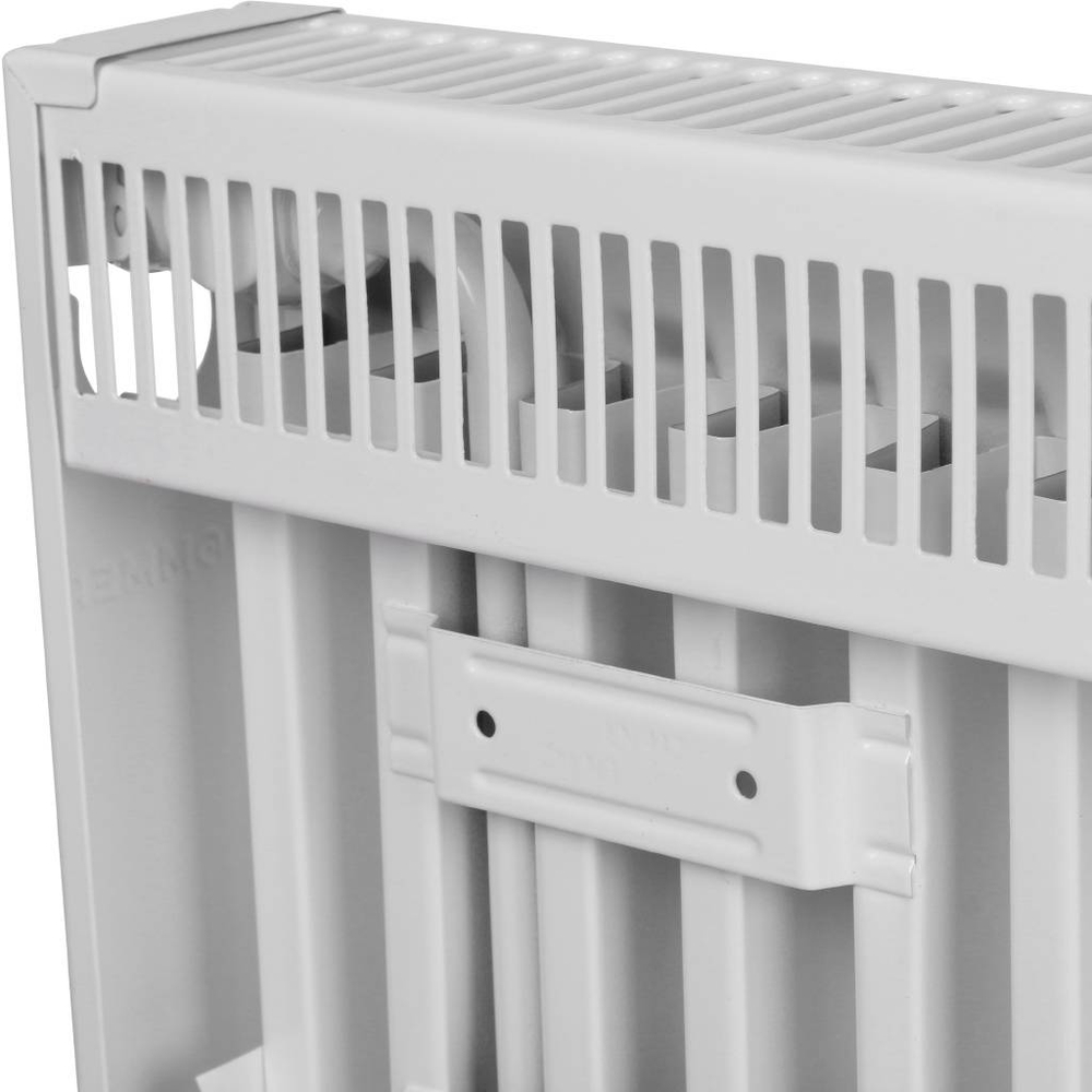 Радиатор панельный профильный ROMMER Ventil тип 11 - 300x1600 мм (подключение нижнее, цвет белый)