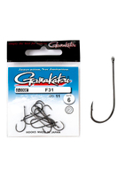 Крючки Gamakatsu F31 NEW LABEL HOOKS BLACK размер 16 (упк.13шт.)