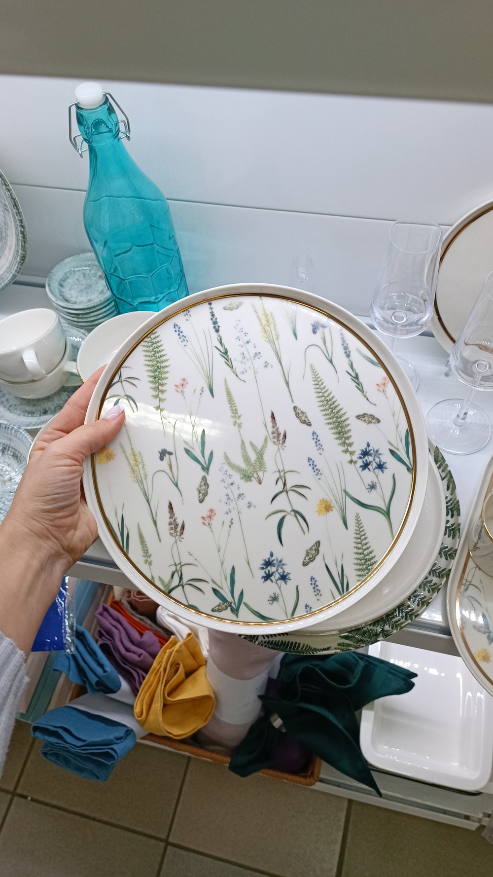 Тарелка обеденная 27CM  BOTANICAL