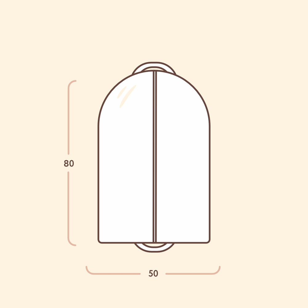 Детский чехол с окном 80х50. Слоник