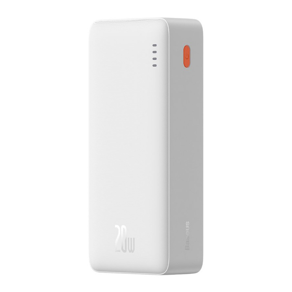 Внешний аккумулятор Baseus Airpow Fast Charge Power Bank C+U 30000mAh 20W - White