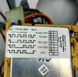 104 Программатор EC4324.01E06 с проводкой и панелью б/у для стиральной машины