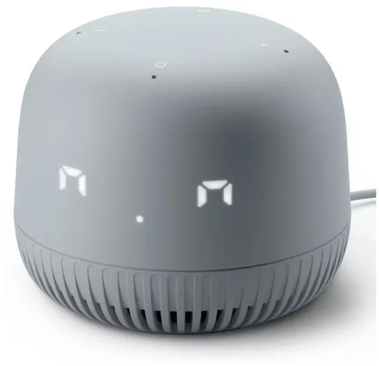 Умная колонка VK Капсула Нео (с часами), серый