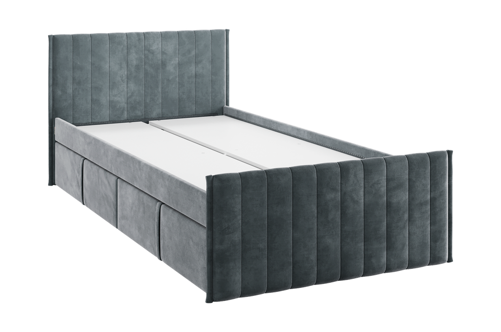 Кровать с ящиком Твикс 900*2000 (велюр) МФ Мебельсон, г. Ижевск