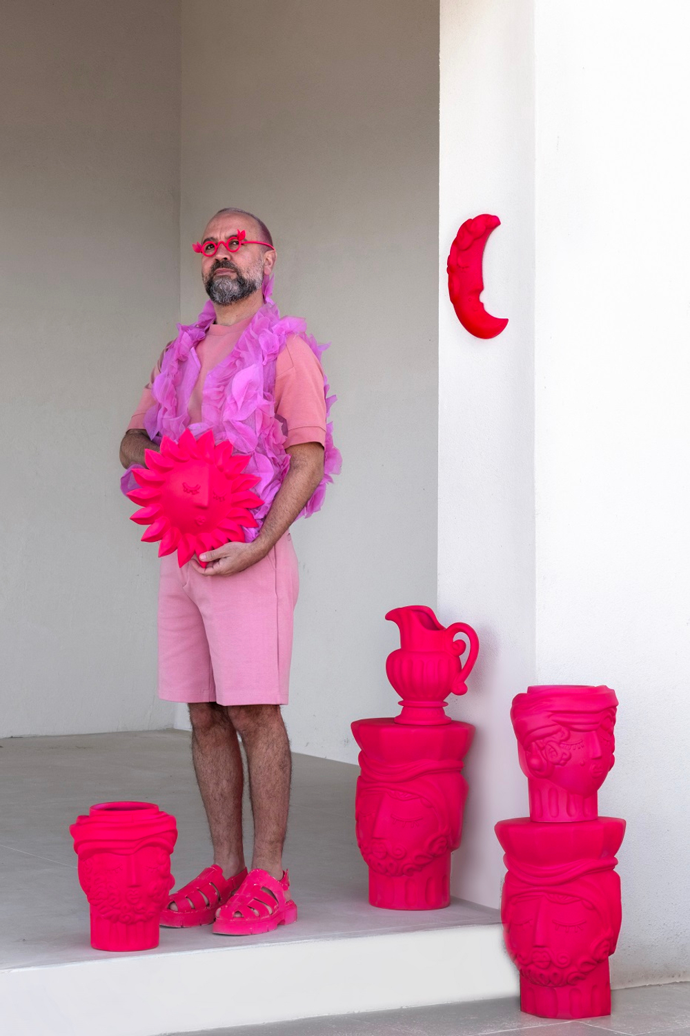 Ваза Woman Pink 11507P